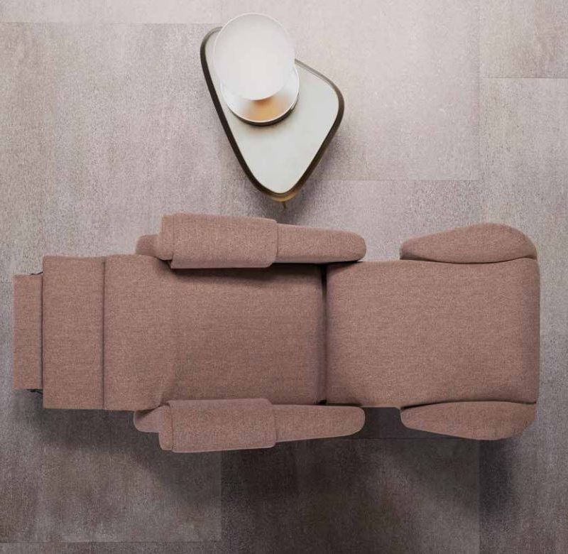 Poltrona elevabile Vanity con pediera allungabile - Made in Italy - immagine 6