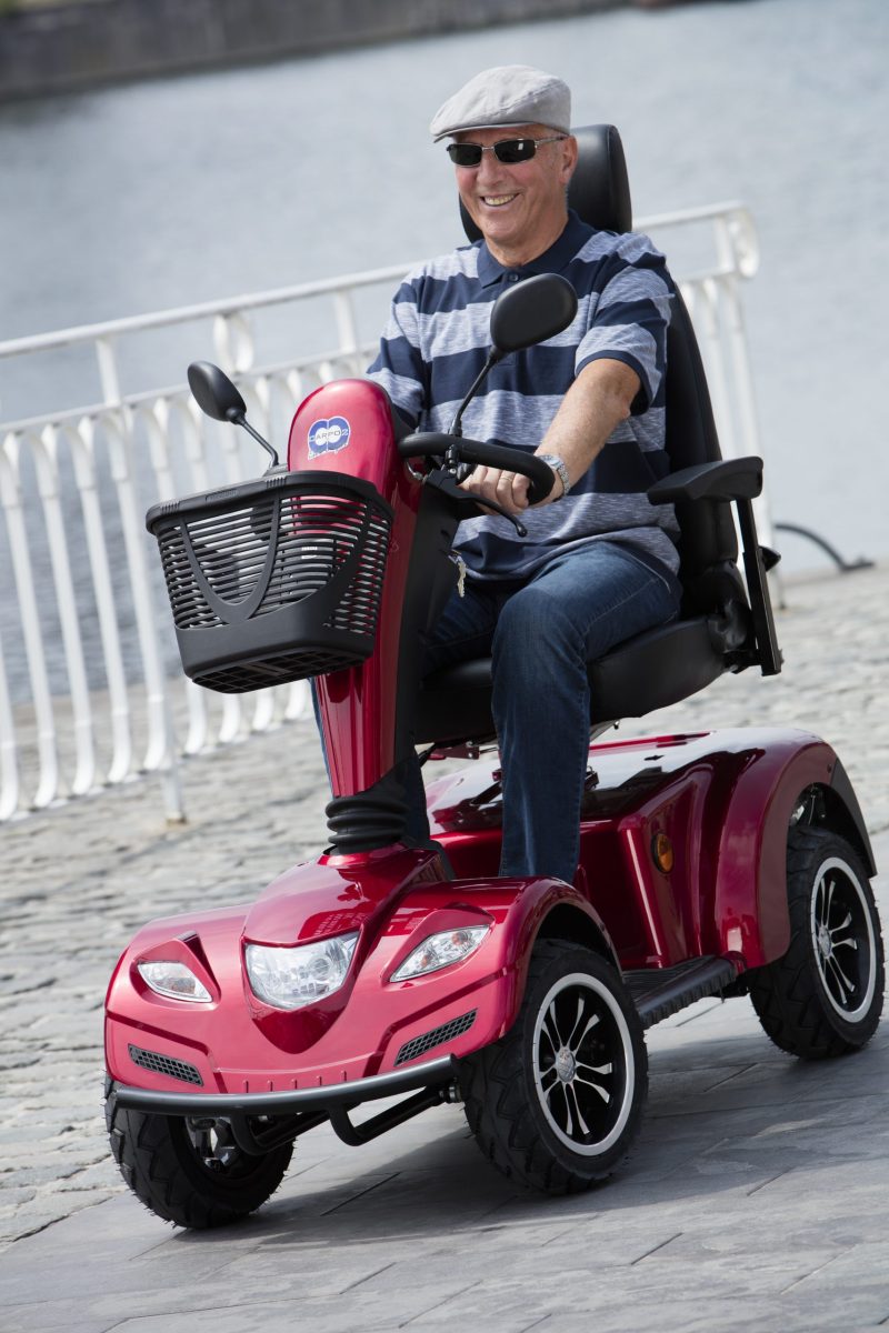 Scooter elettrico Carpo 2 XD SE a quattro ruote gonfiabili