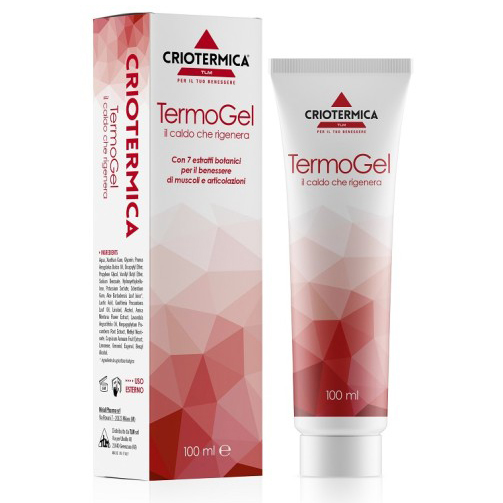 Gel antidolorifico TERMOGEL per tarapia del caldo