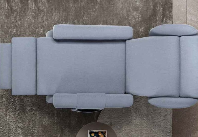 Poltrona elevabile Mirò con pediera allungabile - Made in Italy - immagine 5