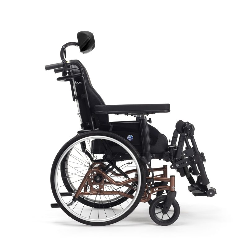 Carrozzina basculante polifunzionale Invovys II Evo Vermeiren ruote grandi - immagine 2