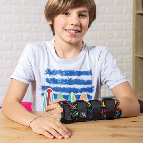 Polsiera steccata pediatrica lunga FGP