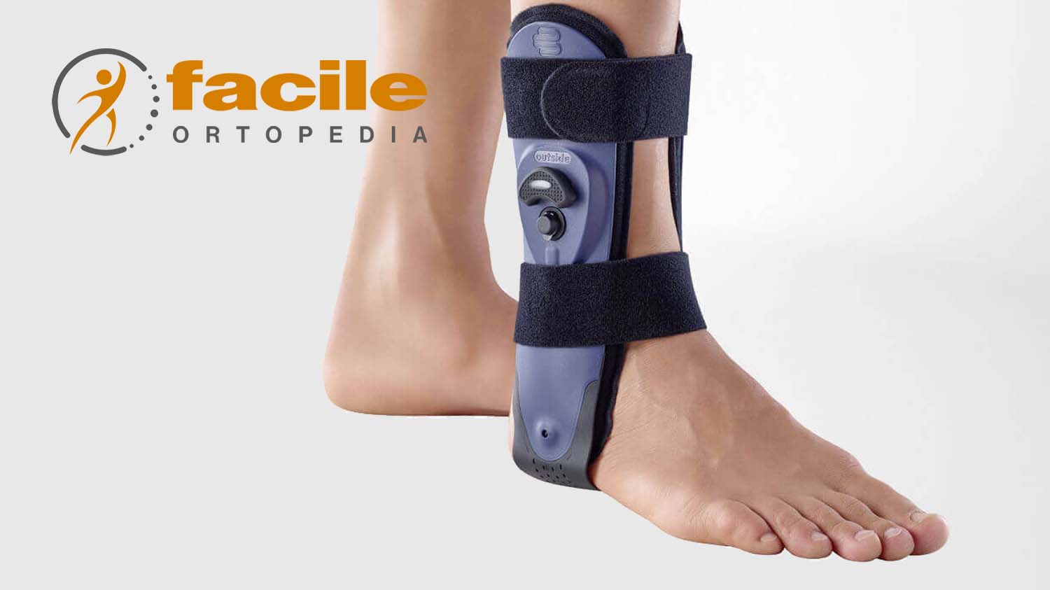 Tutore caviglia bivalva AirLoc Bauerfeind per distorsioni alla caviglia